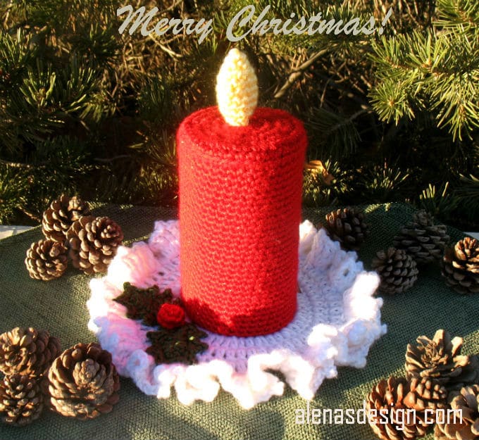 Candle Glitter Wraps Crochet Pattern